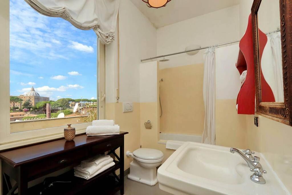 Sant'Onofrio Terrace Apartment Rome Bagian luar foto
